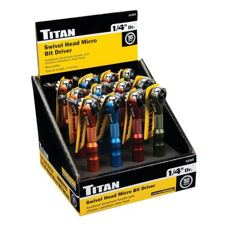 TITAN 14 in Drive Micro Bit Driver Counter Display TIT11315-12